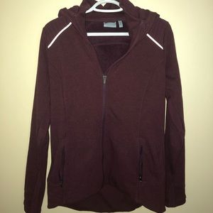 Maroon Athleta Zip up